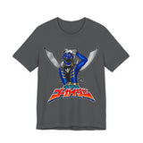 Gokaiger Gokai blue Tee Super Sentai T Shirt Custom Graphic Art Cosplay Shirts Rangers Retro Vintage 90s