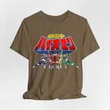 Bioman Team Tee Custom Graphic Art Cosplay Shirts Rangers Retro Vintage 90s