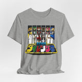 Dairanger Team Colors Tee Super Sentai T Shirt Custom Graphic Art Cosplay Shirts Power Rangers Retro Vintage 90s