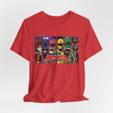 Gokaiger Roll Call Tee Custom Graphic Art Cosplay Shirts Rangers Retro Vintage 90s