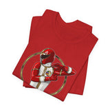 Dairanger Red Tee Super Sentai T Shirt Custom Graphic Art Cosplay Shirts Rangers Retro Vintage 90s
