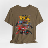 Sentai Blasters Tee Super Sentai T Shirt Custom Graphic Art Cosplay Shirts  Retro Vintage 90s
