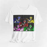 TimeRangers Tee Custom Graphic Art Cosplay Shirts Rangers Retro Vintage 90s