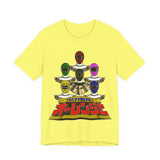 Ohranger Tee Super Sentai T Shirt Custom Graphic Art Cosplay Shirts Rangers Retro Vintage 90s