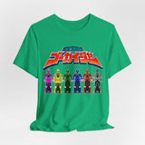 Gokaiger Ranger Keys Tee Super Sentai T Shirt Custom Graphic Art Cosplay Shirts Rangers Retro Vintage 90s