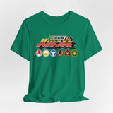 Hurricaneger Team Tee Super Sentai T Shirt Custom Graphic Art Cosplay Shirts Rangers Retro Vintage 90s