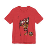 Abaranger Red Ranger Tee Custom Graphic Art Cosplay Shirts Rangers Retro Vintage 90s