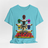 Ohranger Tee Super Sentai T Shirt Custom Graphic Art Cosplay Shirts Rangers Retro Vintage 90s
