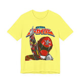 Gokai Homage Tee Custom Graphic Art Cosplay Shirts Rangers Retro Vintage 90s