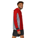 Go Busters Red Ranger Hoodie (Full Print) Super Sentai Custom Lightweight, Breathable, Workout, Pull over, Fitness, Retro