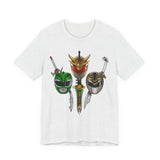 Evolution Tee Super Sentai T Shirt Custom Graphic Art Cosplay Shirts Rangers Retro Vintage 90s