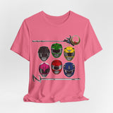 Teenagers with Attitude Tee Super Sentai T Shirt Custom Graphic Art Cosplay Shirts Rangers Retro Vintage 90s
