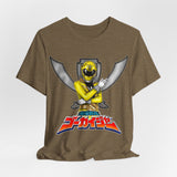 Gokai Yellow Tee Super Sentai T Shirt Custom Graphic Art Cosplay Shirts Rangers Retro Vintage 90s