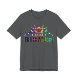 Bioman Tee Custom Graphic Art Cosplay Shirts Rangers Retro Vintage 90s