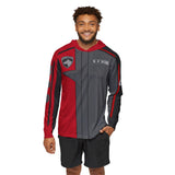 SPD Red Hoodie (Full Print) Lightweight, Breathable, workout, pull over, fitness Hoodie Super Sentai Custom