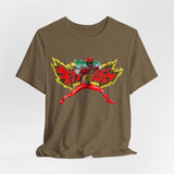 Kyoryuger Dino Red Tee Super Sentai T Shirt Custom Graphic Art Cosplay Shirts Rangers Retro Vintage 90s