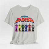 Gokaiger Ranger Keys Tee Super Sentai T Shirt Custom Graphic Art Cosplay Shirts Rangers Retro Vintage 90s