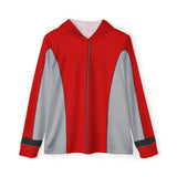 Go Busters Red Ranger Hoodie (Full Print) Super Sentai Custom Lightweight, Breathable, Workout, Pull over, Fitness, Retro