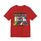 Dairanger Team Colors Tee Super Sentai T Shirt Custom Graphic Art Cosplay Shirts Power Rangers Retro Vintage 90s