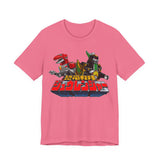 Zyurangers Mechas  Tee Super Sentai T Shirt Custom Graphic Art Cosplay Shirts Rangers Retro Vintage 90s