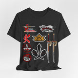Shinkenger Shiba Red Tee Super Sentai T Shirt Custom Graphic Art Cosplay Shirts Rangers Retro Vintage 90s Tee