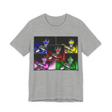 TimeRangers Tee Custom Graphic Art Cosplay Shirts Rangers Retro Vintage 90s