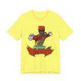 Kyoryuger Red Tee Super Sentai T Shirt Custom Graphic Art Cosplay Shirts Rangers Retro Vintage 90s