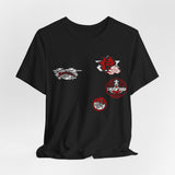Shinkenger Red Shiba TeeCustom Graphic Art Cosplay Shirts Rangers Retro Vintage 90s