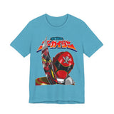 Gokai Homage Tee Custom Graphic Art Cosplay Shirts Rangers Retro Vintage 90s