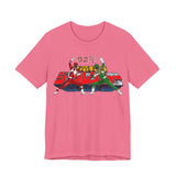 Zyuranger 1992 Tee Super Sentai T Shirt Custom Graphic Art Cosplay Shirts Rangers Retro Vintage 90s