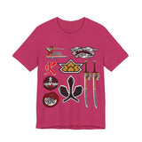 Shinkenger Shiba Red Tee Super Sentai T Shirt Custom Graphic Art Cosplay Shirts Rangers Retro Vintage 90s Tee