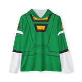 Carranger Green Racer Hoodie (Full Print) Super Sentai Custom Lightweight, Breathable, Workout, Pull over, Fitness, Retro