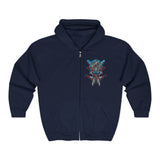 Gokaiger Full Zip Hoodie Custom Graphic Art Cosplay Shirts Rangers Retro Vintage 90s