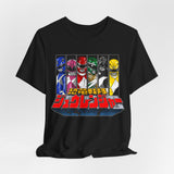 Zyuranger Tee Custom Graphic Art Cosplay Shirts Rangers Retro Vintage 90s
