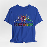 Bioman Tee Custom Graphic Art Cosplay Shirts Rangers Retro Vintage 90s