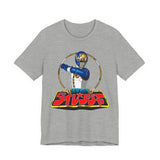 Blue Dairanger Tee  Custom Graphic Art Cosplay Shirts Rangers Retro Vintage 90s