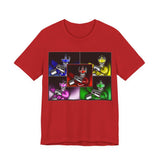 TimeRangers Tee Custom Graphic Art Cosplay Shirts Rangers Retro Vintage 90s