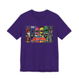Gokaiger Roll Call Tee Custom Graphic Art Cosplay Shirts Rangers Retro Vintage 90s