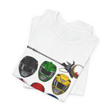 Teenagers with Attitude Tee Super Sentai T Shirt Custom Graphic Art Cosplay Shirts Rangers Retro Vintage 90s