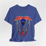 Gokai Blue Tee Super Sentai T Shirt Custom Graphic Art Cosplay Shirts Rangers Retro Vintage 90s