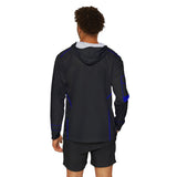 Overdrive Blue Ranger Hoodie (Full Print) Lightweight, Breathable, workout, pull over, fitness Hoodie (Full Print) Super Sentai Custom
