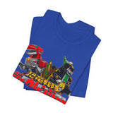 Zyurangers Mechas  Tee Super Sentai T Shirt Custom Graphic Art Cosplay Shirts Rangers Retro Vintage 90s