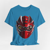 Gekiranger Helmet Tee Super Sentai T Shirt Custom Graphic Art Cosplay Shirts Rangers Retro Vintage 90s