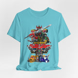 Zyuranger Mechas Tee  Custom Graphic Art Cosplay Shirts Rangers Retro Vintage 90s