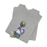 Changeman Blue Tee Super Sentai T Shirt Custom Graphic Art Cosplay Shirts Rangers Retro Vintage 90s