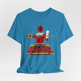 OhRanger Red Tee  Custom Graphic Art Cosplay Shirts Rangers Retro Vintage 90s