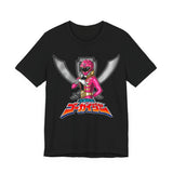 Gokai PInk Tee Super Sentai T Shirt Custom Graphic Art Cosplay Shirts Rangers Retro Vintage 90s