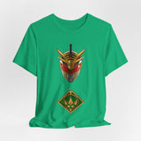 Drakkon Helmet Tee Super Sentai T Shirt Custom Graphic Art Cosplay Shirts Rangers Retro Vintage 90s