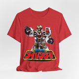 Dairanger Kiba Warrior Tee Custom Graphic Art Cosplay Shirts Rangers Retro Vintage 90s