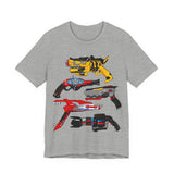 Blaster Tee Super Sentai T Shirt Custom Graphic Art Cosplay Shirts Rangers Retro Vintage 90s